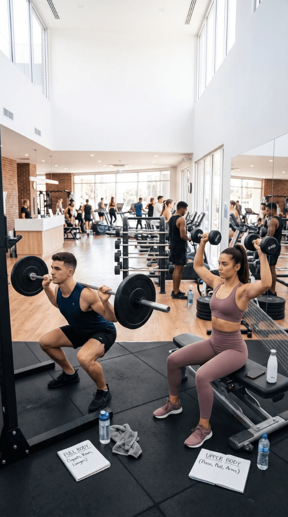 Gyms setting — illustrative application